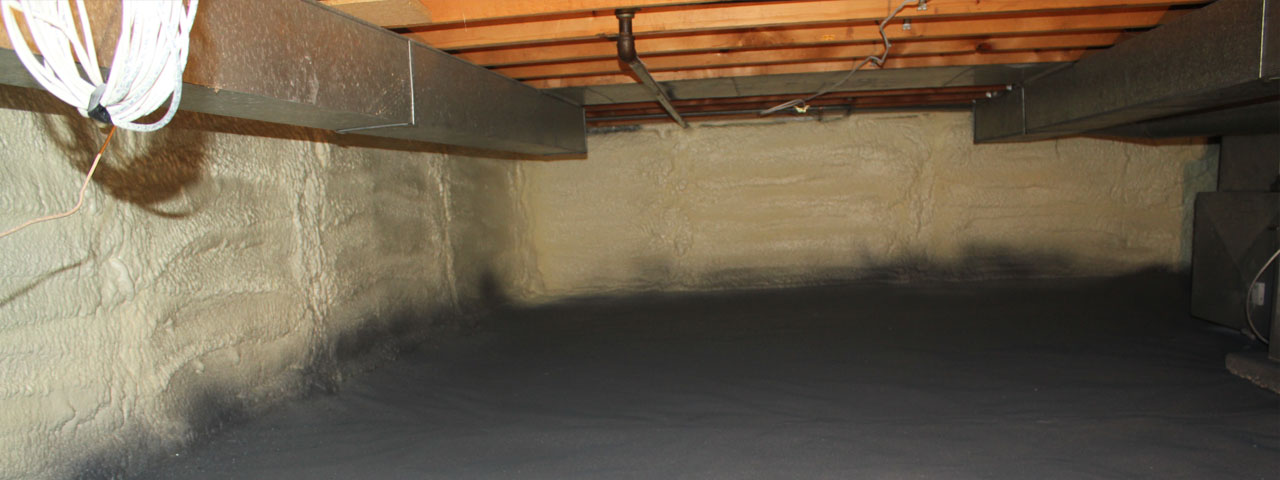 Shreveport spray foam insulation for crawl spaces
